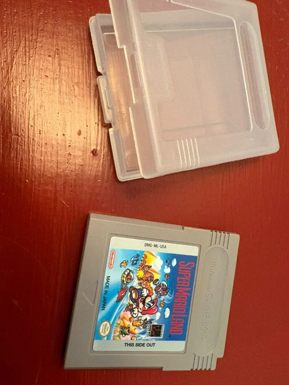 Super Mario Land game for a Nintendo Gameboy